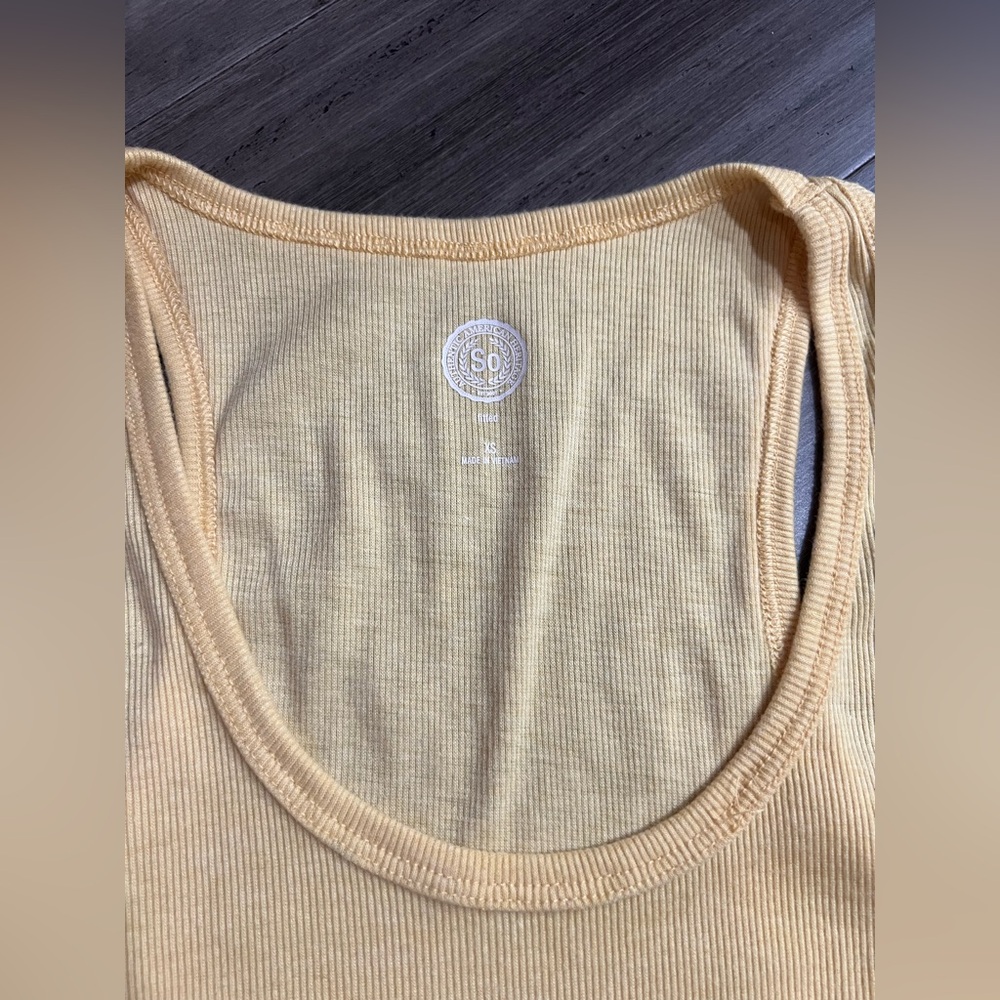 SO Ribbed‎ Tank Top - Picture 2 of 6